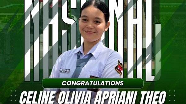 Celine Asal Pontianak, Pembawa Baki Upacara HUT ke - 81 Ri