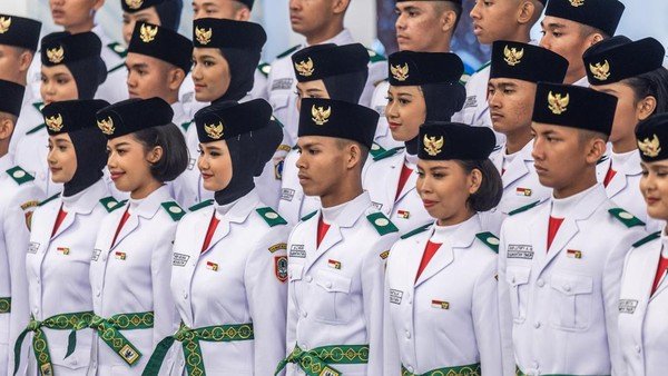 Berikut Daftar Lengkap Paskibraka di Upacara HUT ke-81 RI